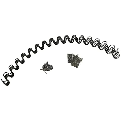 5 x 26" MASTA Upholstery Replacement Sofa Spring - Including Clips and Nails - 26 Inch - 5 Pc - Serpentine Zig Zag Chair Repair Springs Cover