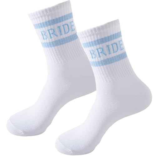 Bride Socks Something Blue Gift