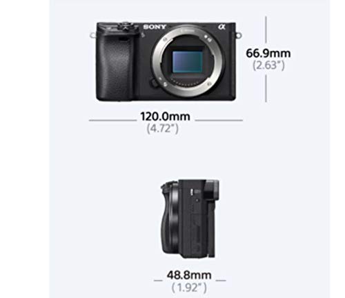 Sony Alpha ILCE6300 Appareil Photo Numérique Hybride 4K Autofocus