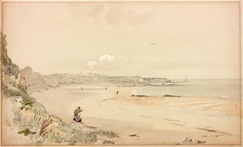 Tableaux Graffiti Art Mural Cullercoats Bay poster moderne 60x90cm