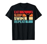 Eat Sleep Swim Repeat Swimming sports Player Gifts