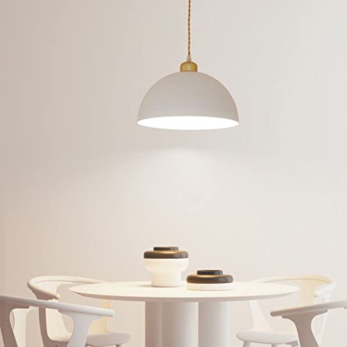 Lampe de chevet décorative de chambre à coucher blanche et épurée - 4