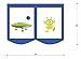 Produktbild XXL Discount Betttasche Spieltasche Bett-Tasche für Kinderbett Abmessungen: 55 x 40 cm, 100% Baumwolle Aufbewahrung Bettzubehör Etagenbett Hochbett Spielbett Stofftasche (Blau/Weiß, Weltraum)