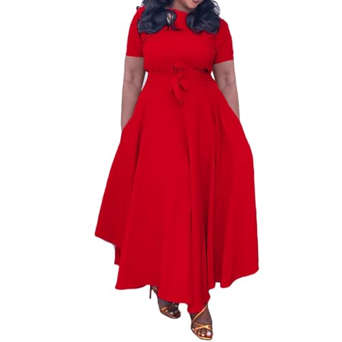 Robe d'été à manches 3/4 légère et fluide : le confort d'un ourlet ample en 3XL