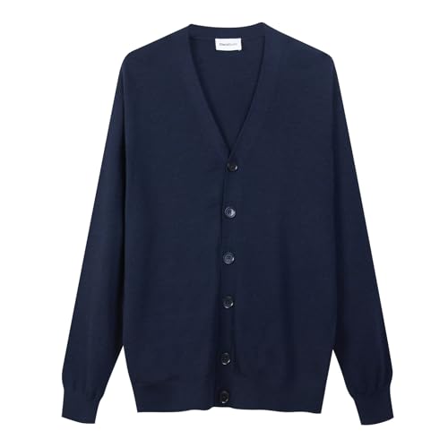 Cardigan Diana Studio en laine mérinos homme pour rester au chaud avec style