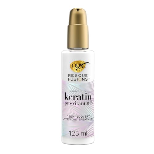OGX Rescue Fusions Deep Recovery Overnight Treatment (125 ml), sérum de noche reparador para el cabello seco, tratamiento hidratante cabello, para un pelo suave y brillante