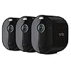 Arlo Pro 5S Spotlight Security Camera 2K HDR | Outdoor | Wireless | Dual-Band Wi-Fi Connects to Strongest Network|12X Zoom, 2-Way Audio, Color Night Vision,Live Stream(Black, 3 Cameras)
