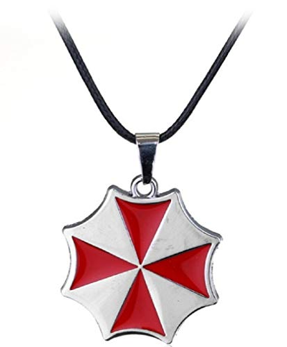 Resident Evil Movie Series Umbrella Corp Logo Pendant Necklace