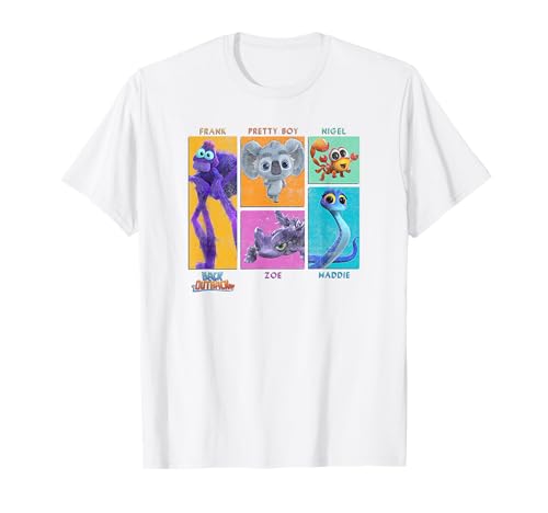 Back To The Outback Character Panels T-Shirt