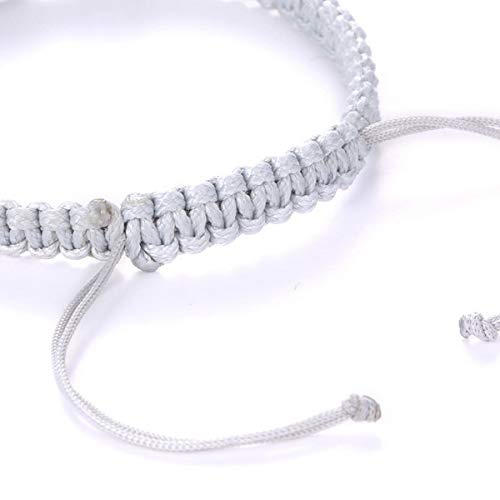 COLORFUL BLING 2Pcs Infinity Distance Couple Braided Handcrafted Luck Bracelet Bangle Adjustable Rope His and Hers Wristband Wrist Jewelry4