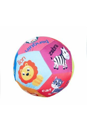 Eğitici Çıngıraklı Büyük Beşgen Top, Unisex Bebek Oyuncağı
