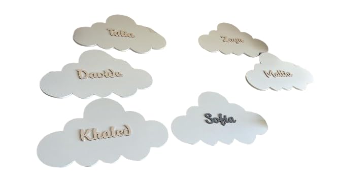Lámpara de pared en forma de nube personalizada miniatura 3