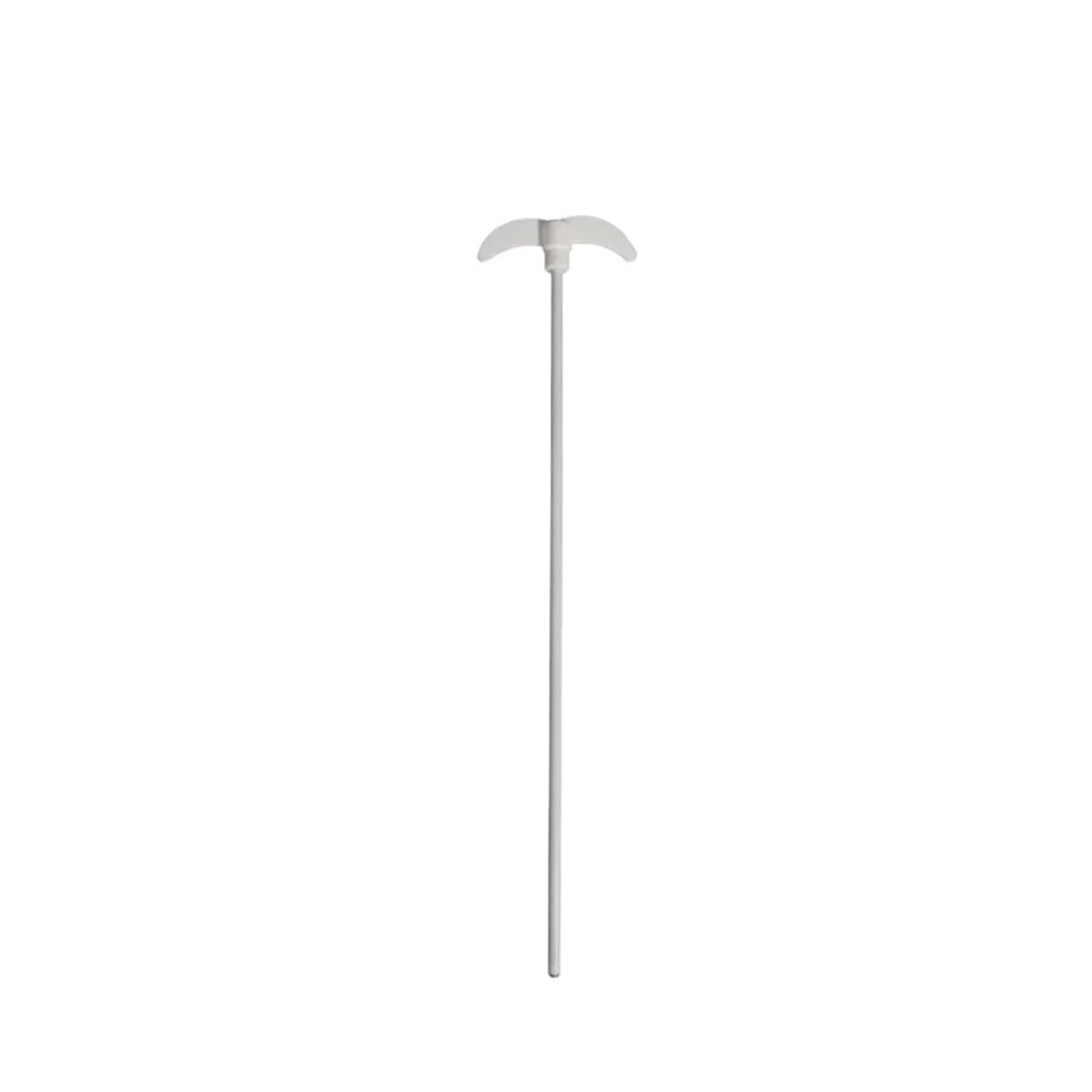 Pręt do mieszania wału mieszadła łopatkowego PTFE, pręt mieszający, długość 250 300 400 450 500 mm, średnica 8 (długość 400 mm)