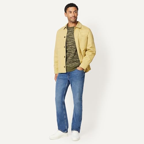 Image of Amazon Essentials Men's Crewneck Fleece Sweatshirt with Ribbing (Available in Big & Tall)