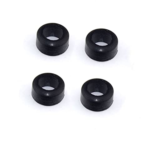 Replacement Part For 4pcs/set Damper Rubber For ALIGN TREX 550 600ESP HN6100 Rc Helicopter Heli - (Color: BLACK)
