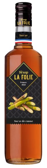 sirop LA FOLIE - Sucre de Canne Roux - 70 cl by COMBIER - SAUMUR