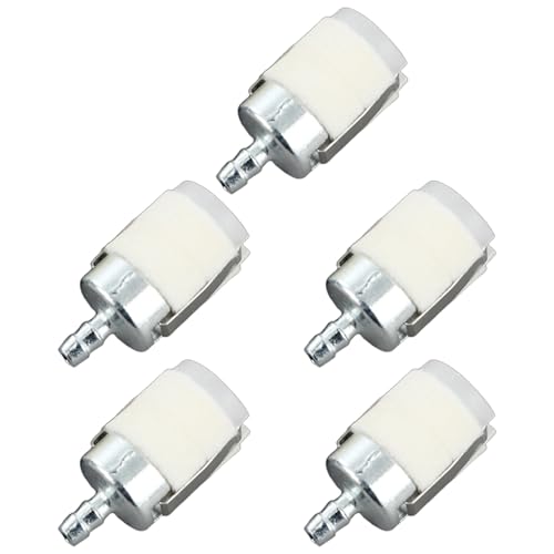 BLOOPIC 燃料フィルター 草刈機 刈払機 キャブレター 交換パーツ 5個セット チェーンソー 農機具用 部品 ガーデンツールパーツ エンジンスペアーパーツ