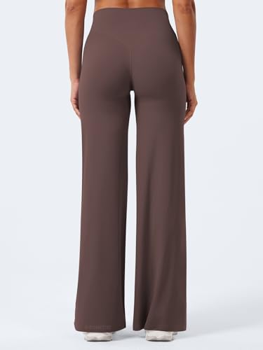 Image of YEOREO Ease Workout Leggings Womens No Front Seam Straight Leggings 29 inch / 31.5 inch / 33 inch / 35 inch High Waist Buttery Eddiy Yoga Pants