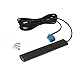 A80S 4G LTE Autoantenne – Universal AM/FM Antenne mit Fakra Anschluss, 3m Kabel für Windschutzscheibe, Stereo Dipol Antenne für Auto