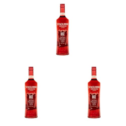 Yzaguirre Vermouth Rosado 1 L (Paquete de 3)