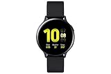 Samsung Galaxy Watch Active2 - IP68 Water Resistant, Aluminum Bezel, GPS, Heart Rate, Fitness Bluetooth Smartwatch - International Version (R830 - 40mm, Aqua Black) (Renewed)