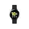 Samsung Galaxy Watch Active2 – IP68 Water Resistant, Aluminum Bezel, GPS, Heart Rate, Fitness Bluetooth Smartwatch – International Version (R830 – 40mm, Aqua Black) (Renewed)