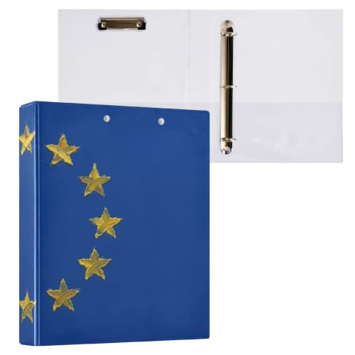 Classeur 3,8 cm anti-feuilles cornées avec support écriture rigide intégré