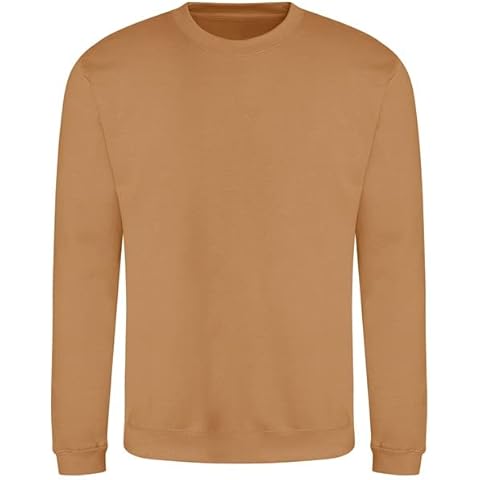 AWDis Just Hoods Unisex Sweatshirt in Caramel Latte Cover