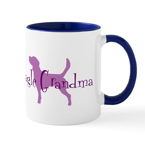 CafePress Beagle Grandma Mug 11 oz (325 ml) Ceramic Coffee Mug
