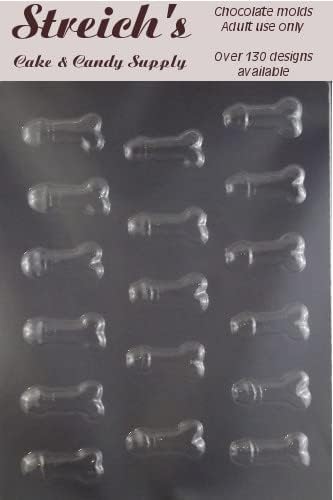 Molde de caramelo de chocolate para adultos mini pene