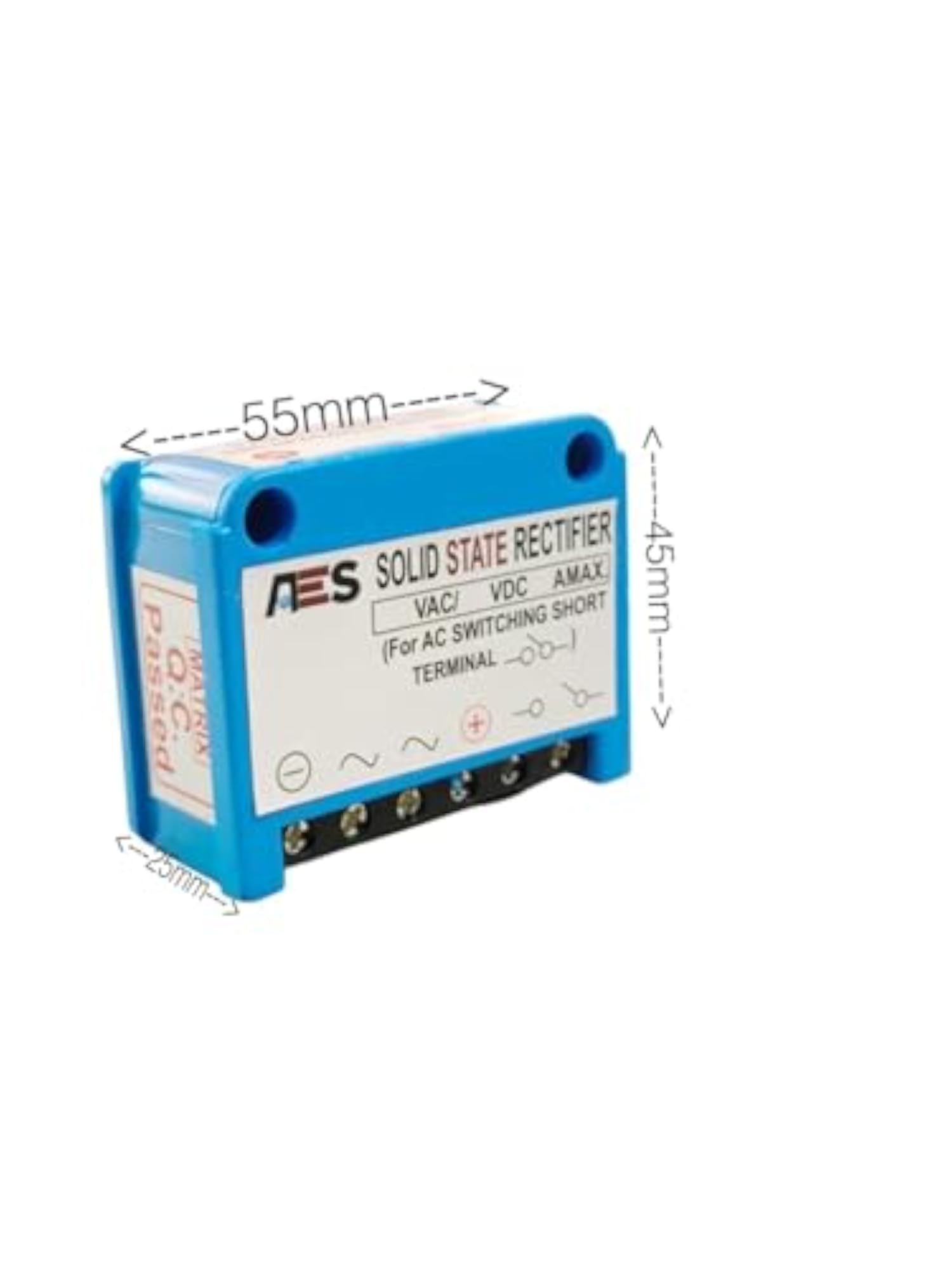 AES Solid State Rectifier Converts 440V AC to 190V DC Output
