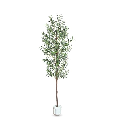 Image of Kayra Decor Artificial 6 Feet Olive Tree | Artificial Plants Big Size for Home, Office, Villa, Indoor Decoration