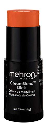 Mehron Makeup CreamBlend Stick (0.75 Ounce) (ORANGE)