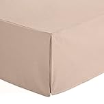 Cubre Canapes 135x190 / 200 cm Funda Somier Cama 135 cm - Color Marrón