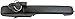 Dorman 94504 Front Passenger Side Exterior Door Handle Compatible with Select Volkswagen Models, Textured Black