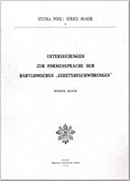 Untersuchungen Zur Formensprache Der Babylonischen Gebetsbeschworungeen 8876534369 Book Cover