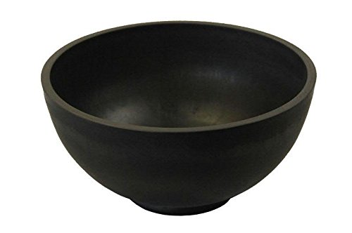 Wunderschöne Pflanzschale/Schale zum Bepflanzen – Runde Blumenschale - Kunststoff/Kunststoffschale - Winterfest (Klein: Ø 33cm, Anthrazit)