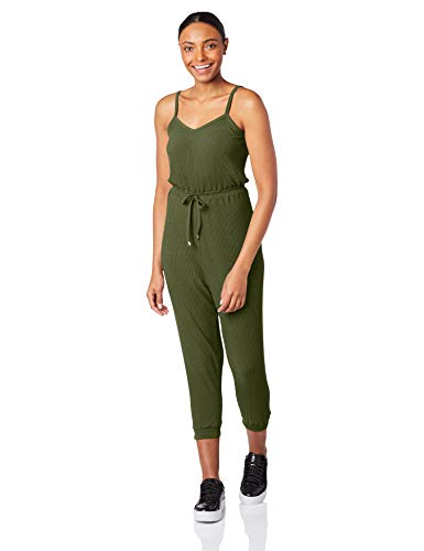 Vestido Casual Macacão, Mercatto, Feminino, Verde Escuro, M