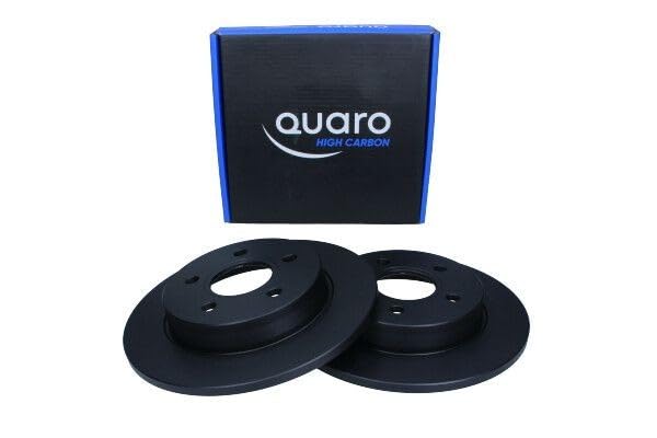 2x QUARO Disco de freno Trasero Ø265mm Altura: 40,8mm Espesor: 11mm Corona de Agujeros - Ø: 108mm macizo QD4906HC