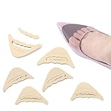 Material: el tapón del dedo del pie está hecho de material EVA de alta calidad, que es ligero, suave y más cómodo. La almohadilla del antepié está hecha de material GEL, que tiene buena elasticidad, antideslizante, resistente al desgaste, suave y cómodo, que es su mejor opción.