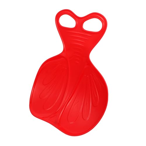 Abaodam Grass Skiing Sled Child Board Bum Slider Seat Ski Sled for Winter Snow Random Color