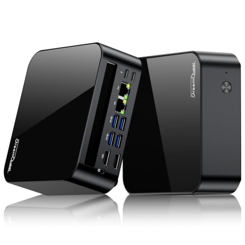 Image of DreamQuest Mini PC Windows 11 Pro AMD Ryzen 5300U 16GB RAM 512GB SSD