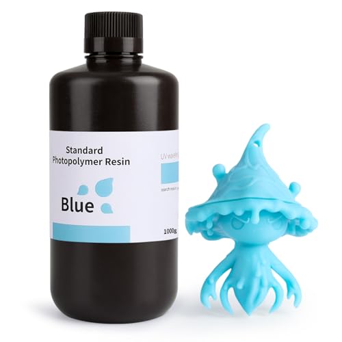 ELEGOO Standard 3D Printer Resin Blue 1000g Fast Curing
