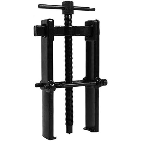 Thur amo 2 Jaw Bearing Puller, Adjustable Two Claw Pilot Remover Hand Repair Tool Carbon Steel Pump Pulley Remover Straight Type for Motorcycle Car Auto (8in - 70x120mm) Cover