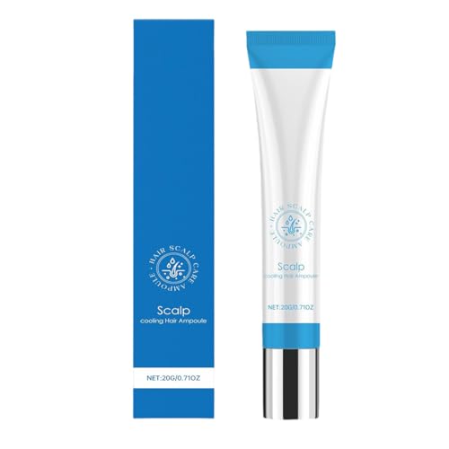 QOCUILC Ampoules de Sérum à Bille pour Cheveux Seapur1 Scalp Séru,Hair Growth Serum Roll On,Scalpy Cooling Hair Ampoule,Cuir Chute Chevelu Séru,Gardez Votre Cuir Chevelu Propre et Non Gras