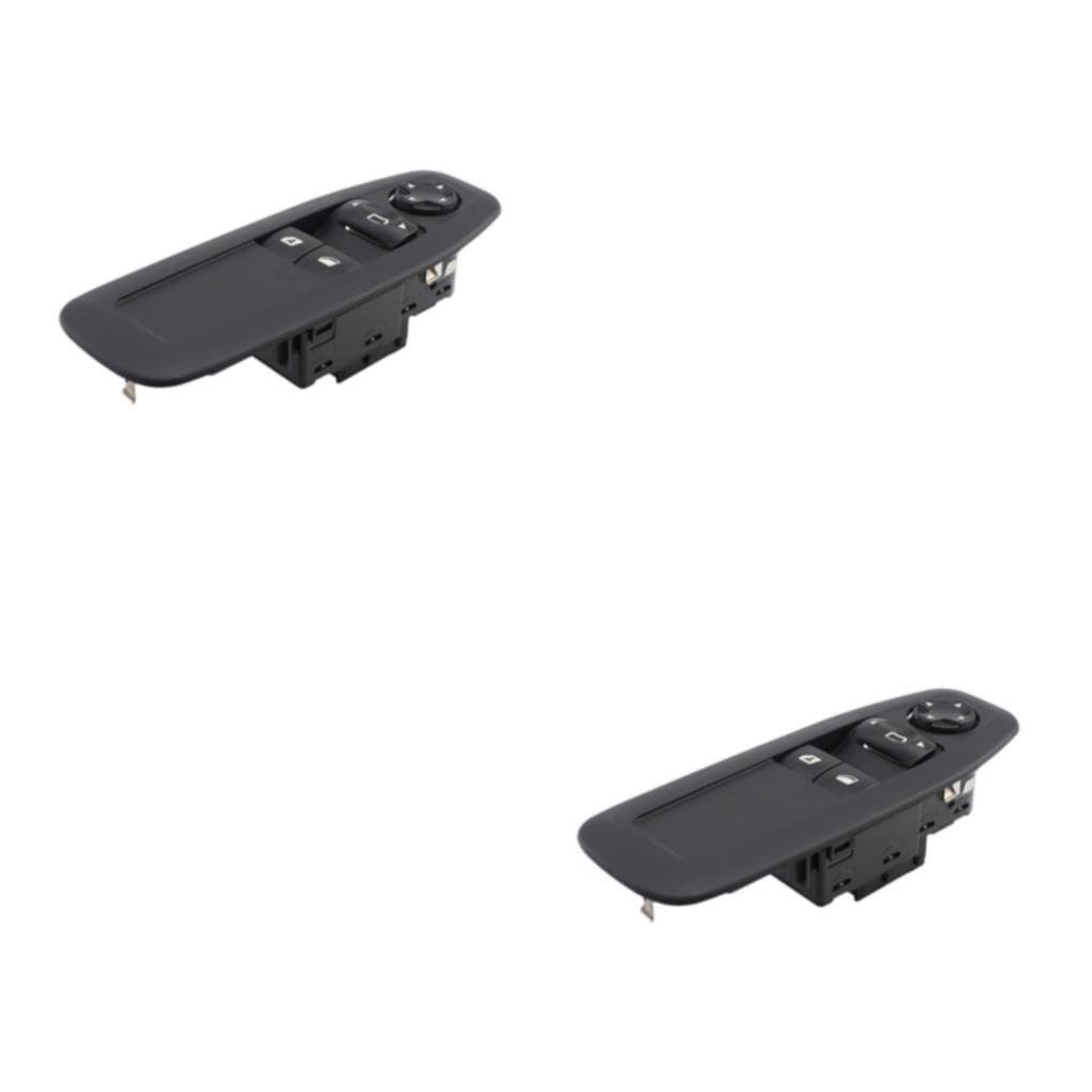 2 Set di Interruttore di sollevamento del vetro per auto di ricambio affidabile realizzato con ABS per una facile installazione Prestazioni migliorate di pregevole fattura