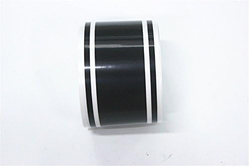 50cm Sticker Cafe Racer Motorcycle Tank Fairing Cowl Vinyl Stripe Pinstripe Waterproof Sticker (BLACK)