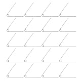The Lord of the Tools 20 Stück Torsionsfeder 304 Edelstahl 60° V-Spring Torsion 3 Rund 0,7 x 4,5 x 35 mm für KFZ Elektronik Reparatur