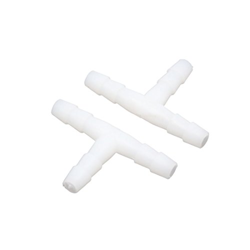 Sourcingmap® 20pz Bianco 6mm T plastica forma