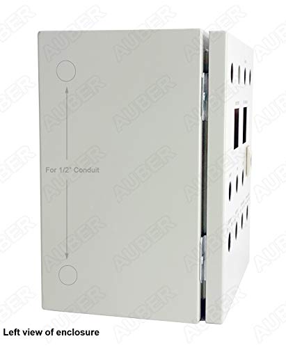 AUBER Powder Coating Oven Controller Kit w/Light and Fan Control, 240V 50A 12000W (KIT-PCO404) (DIY Kit Only)